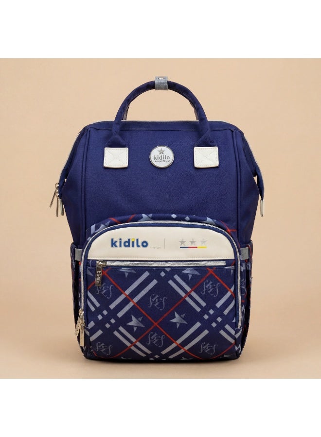 Kidilo Premium Multi-Function Diaper Bag Backpack with Portable Changing Mat, Waterproof Large Capacity Travel Organizer for Mom and Dad